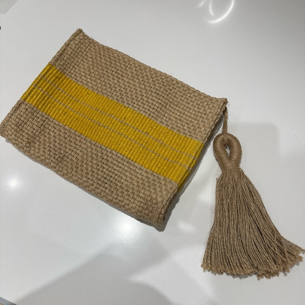 Beach style clutch bag. Never worn - perfect condition
